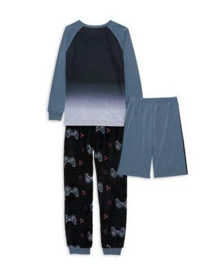 商品Petit Lem|Boy's 3-Piece Pajama Set,价格¥119,第2张图片详细描述