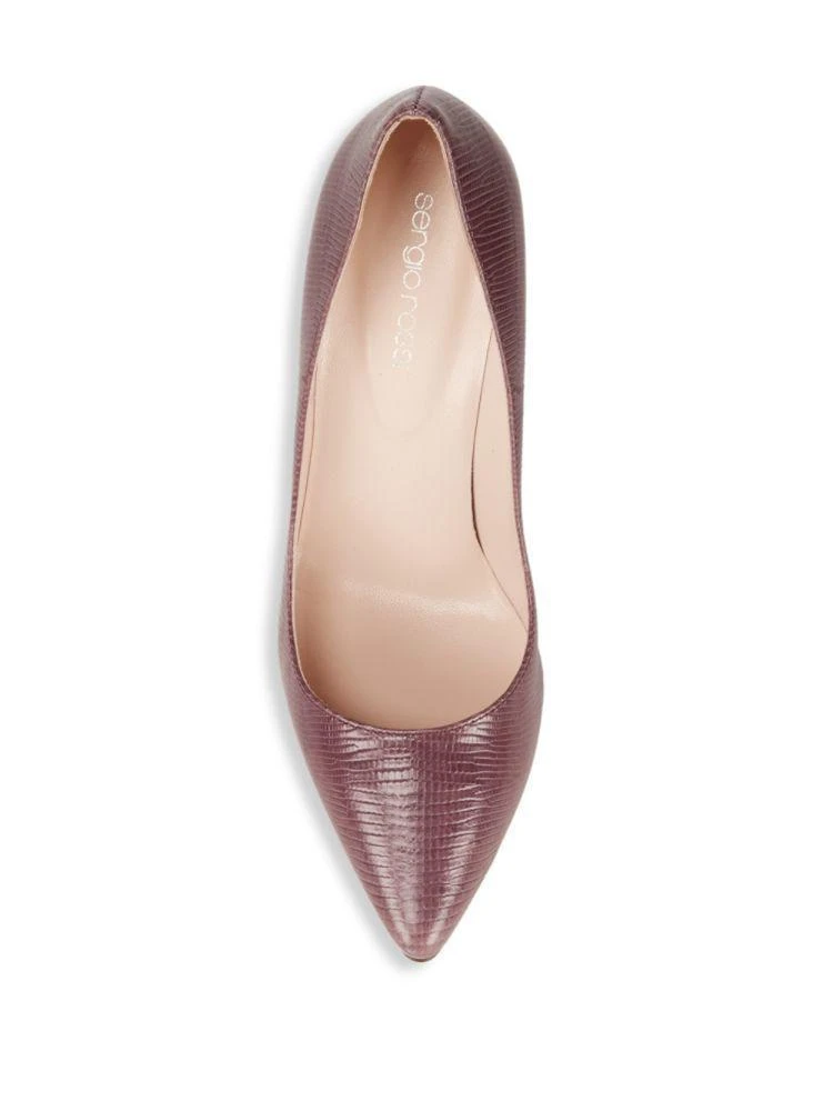 商品Sergio Rossi|Leather Stiletto Pumps,价格¥1261,第4张图片详细描述