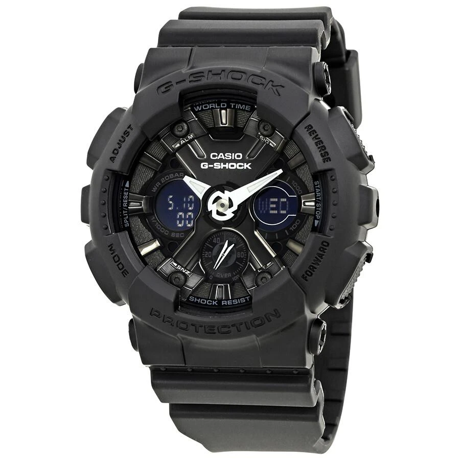 商品Casio|G-Shock Black Dial Resin Ladies Watch GMA-S120MF-1ACR,价格¥573,第1张图片