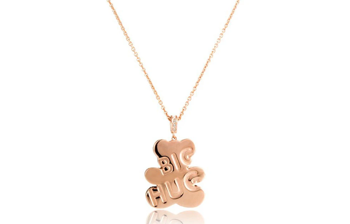 商品[国内直发] Swarovski|施华洛世奇 3D 立体小熊项链 女款 黑色#毛衣链#,价格¥785,第5张图片详细描述