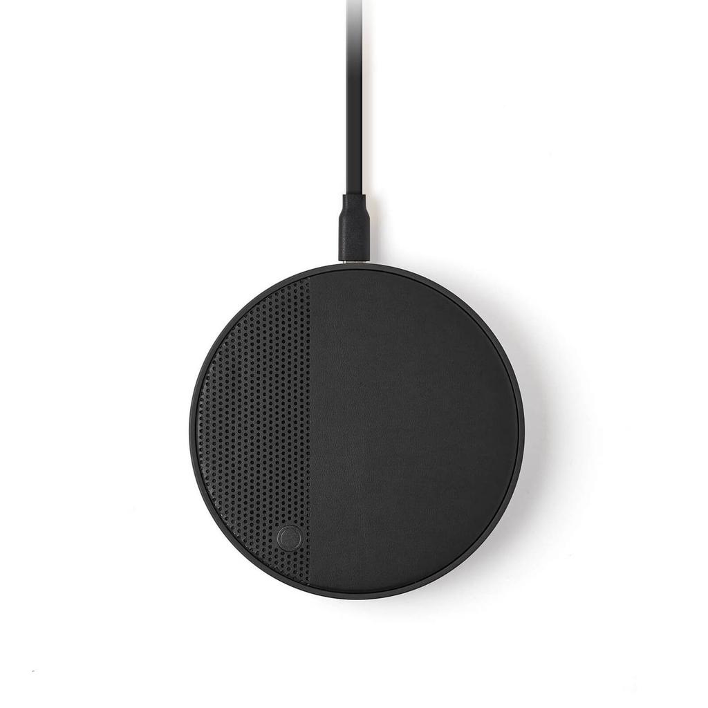 Lexon OSLO Energy + Bluetooth Speaker + Wireless Charger - Black商品第3张图片规格展示