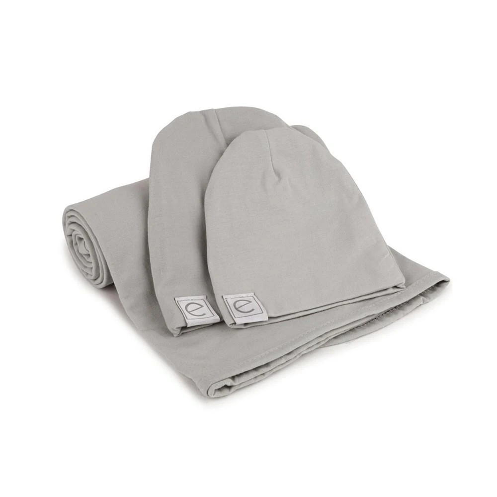 商品Ely's & Co.|Jersey Cotton Swaddle Blankets with Baby Hat,价格¥225,第1张图片