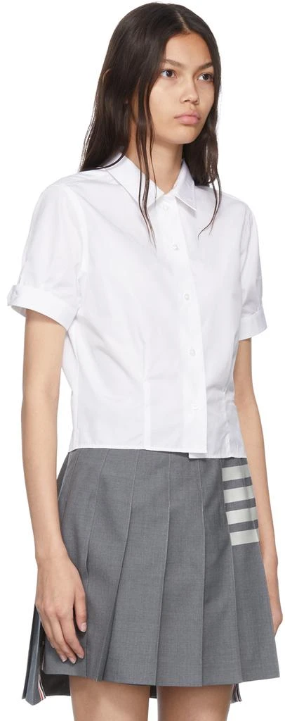 商品Thom Browne|白色棉质衬衫,价格¥3574,第2张图片详细描述