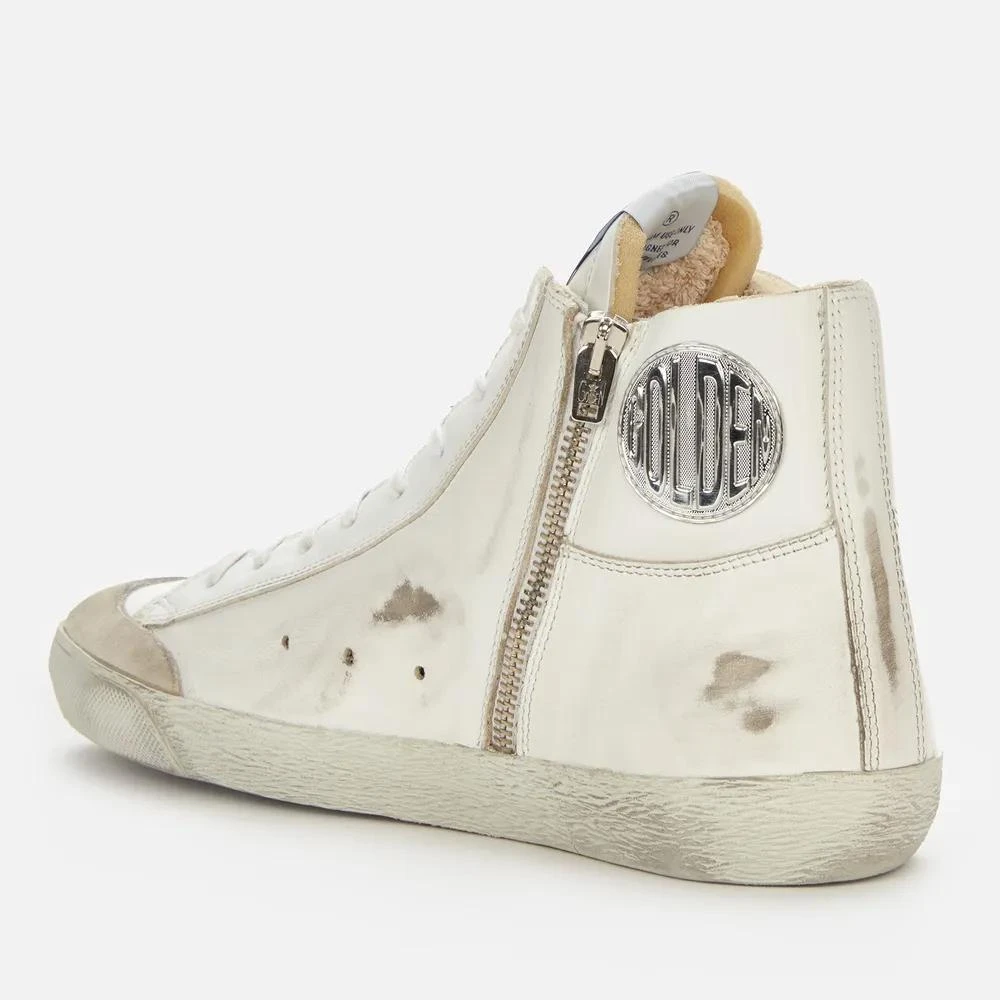 商品Golden Goose|Golden Goose Men's Francy Leather Hi-Top Trainers,价格¥3413,第3张图片详细描述