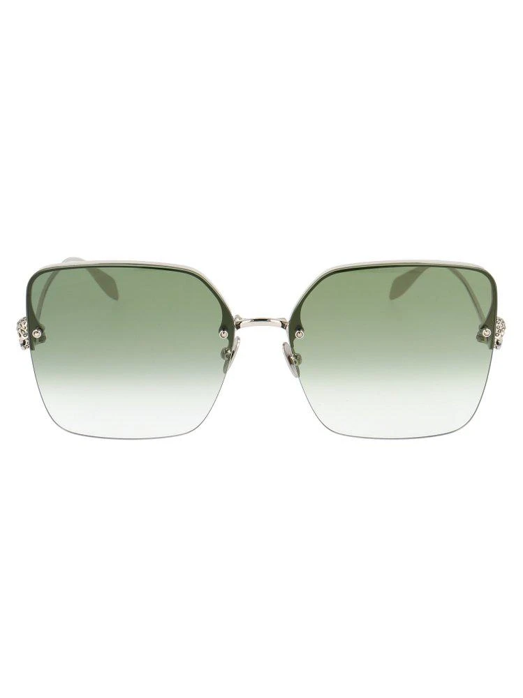 商品Alexander McQueen|Alexander McQueen Eyewear Square Frame Sunglasses,价格¥2404,第1张图片