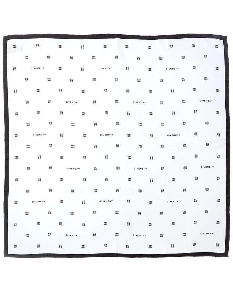 商品Givenchy|4G Plumetis Silk Scarf,价格¥1818,第1张图片