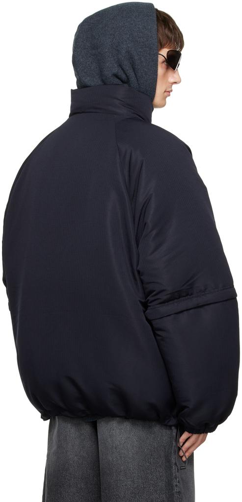 Navy Reversible Down Jacket商品第3张图片规格展示
