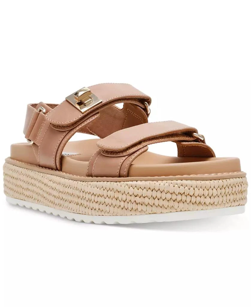 商品Steve Madden|Women's Bigmona Platform Footbed Sandals,价格¥442,第1张图片