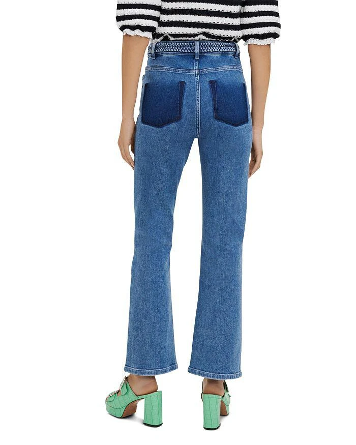 商品Maje|Platane Braided Trim Jeans,价格¥1205,第2张图片详细描述
