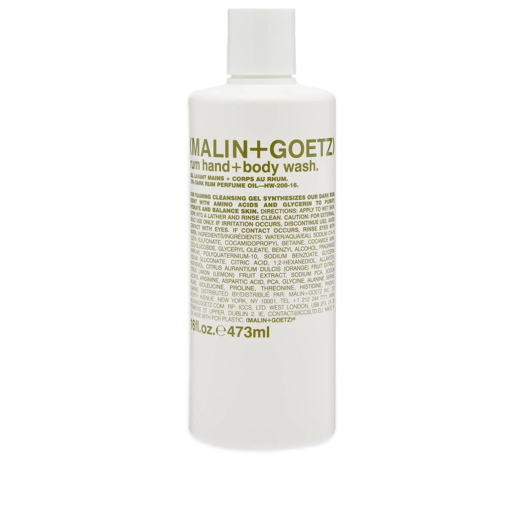 商品Malin + Goetz|Malin + Goetz Rum Hand & Body Wash,价格¥360,第1张图片