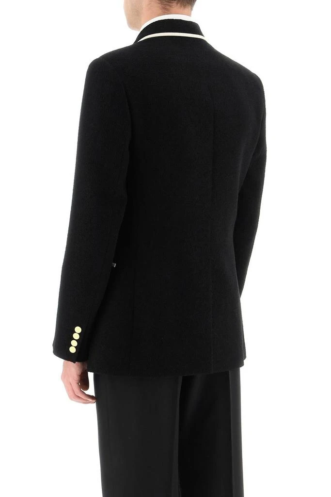 商品Valentino|Valentino Double-Breasted Long-Sleeved Blazer,价格¥16049,第3张图片详细描述