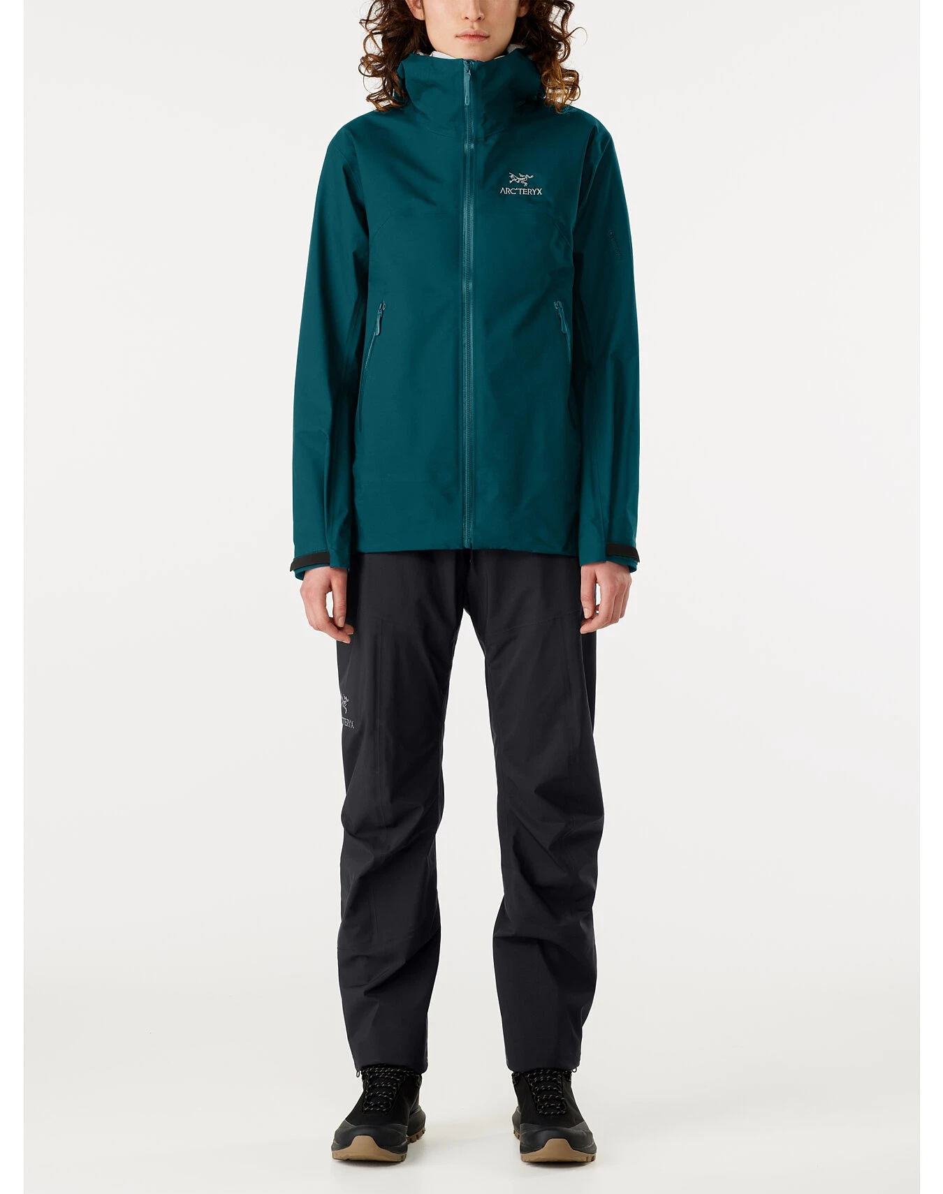 商品Arc'teryx|Arc'teryx 女士户外冲锋裤 X000006207BLACK 黑色,价格¥2839,第3张图片详细描述