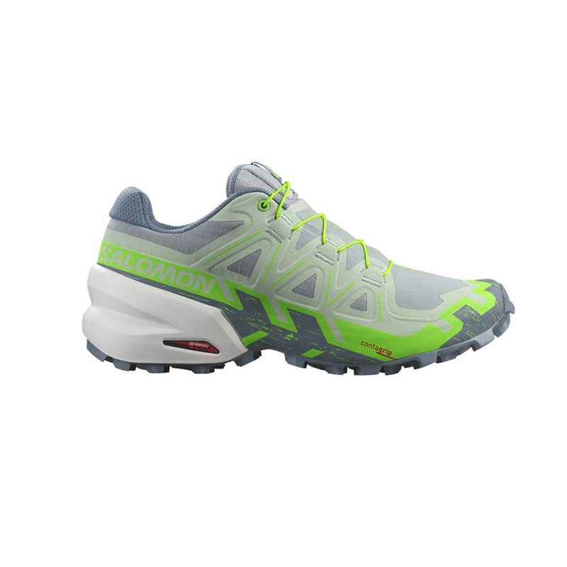 Salomon | SALOMON 23新款SPEED C6系列女士灰绿色纺织越野运动鞋 2446.87元 商品图片