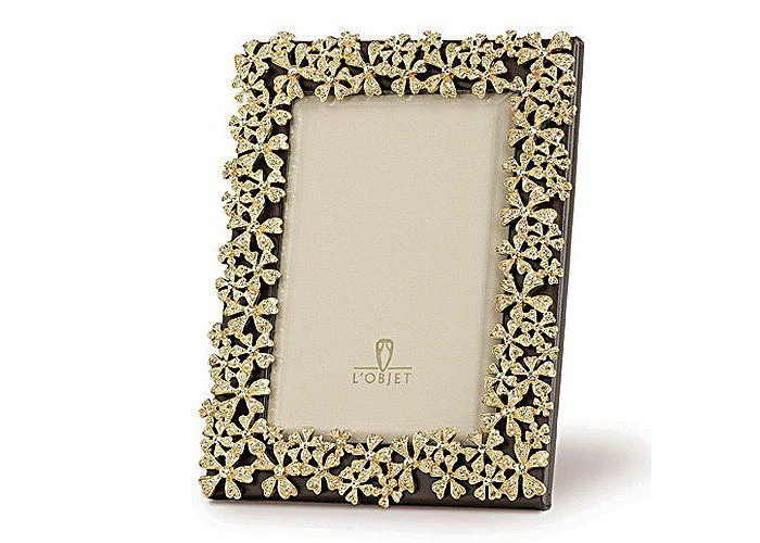 商品L'Objet|Gold Garland Frame,价格¥2612,第1张图片