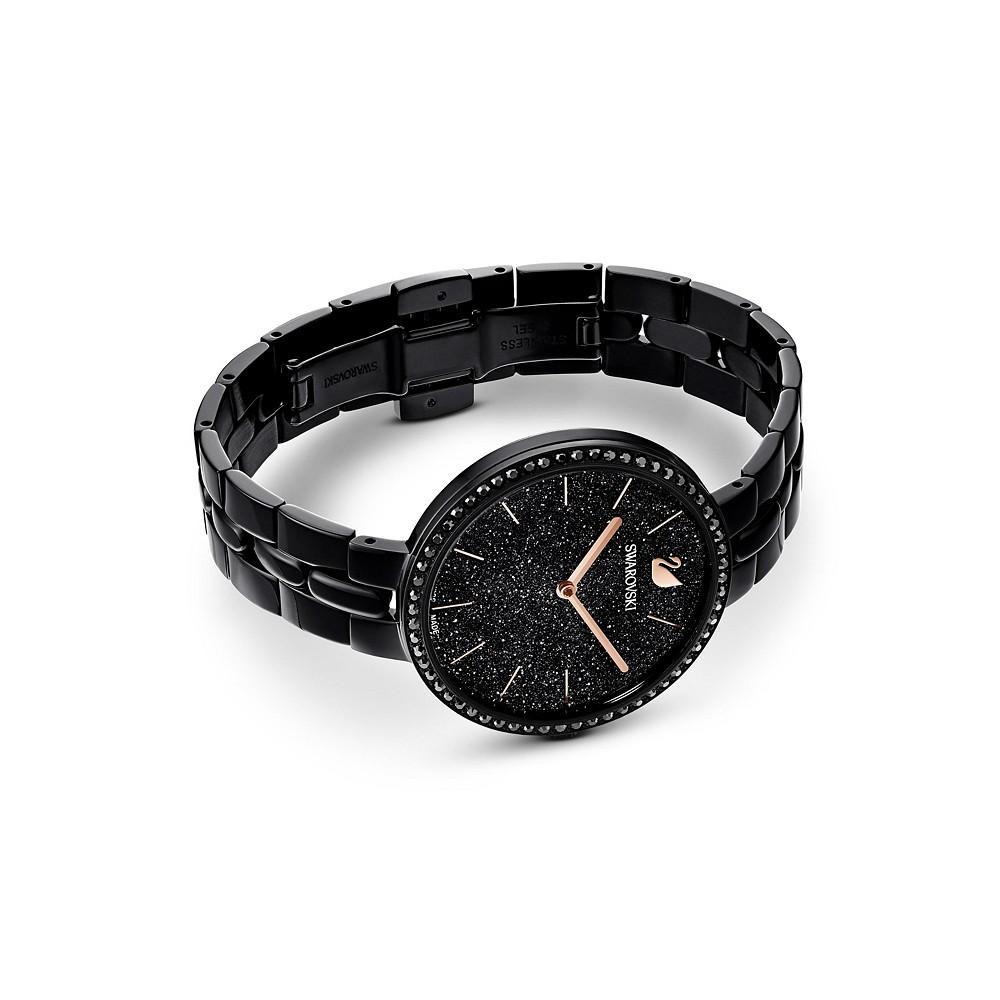 商品Swarovski|Cosmopolitan Black Metal Bracelet Watch, 31.75 mm,价格¥1665,第5张图片详细描述