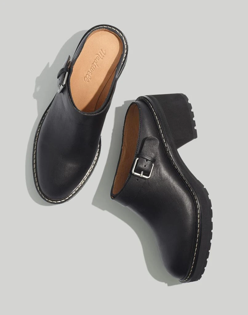 商品Madewell|The Willa Convertible-Strap Mule in Leather,价格¥810,第1张图片