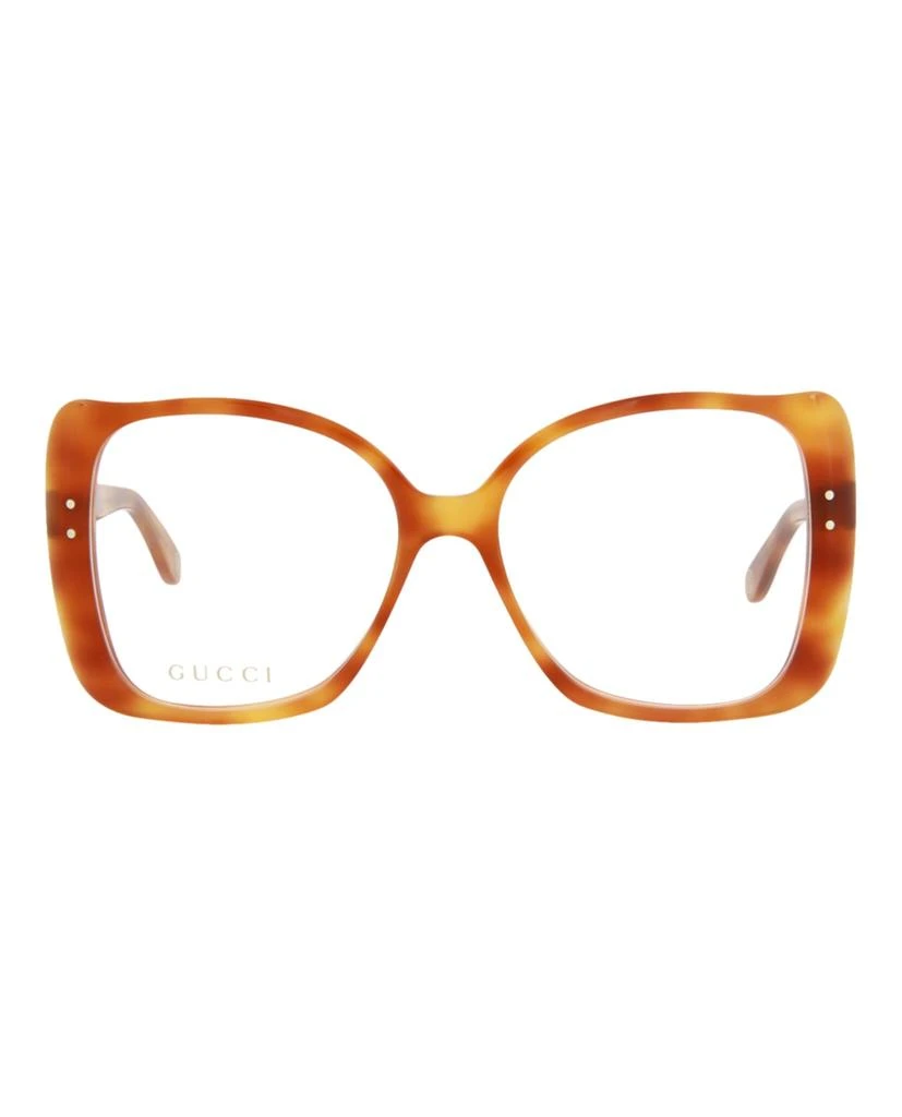 商品Gucci|Oversized-Frame Acetate Optical Frames,价格¥825,第1张图片