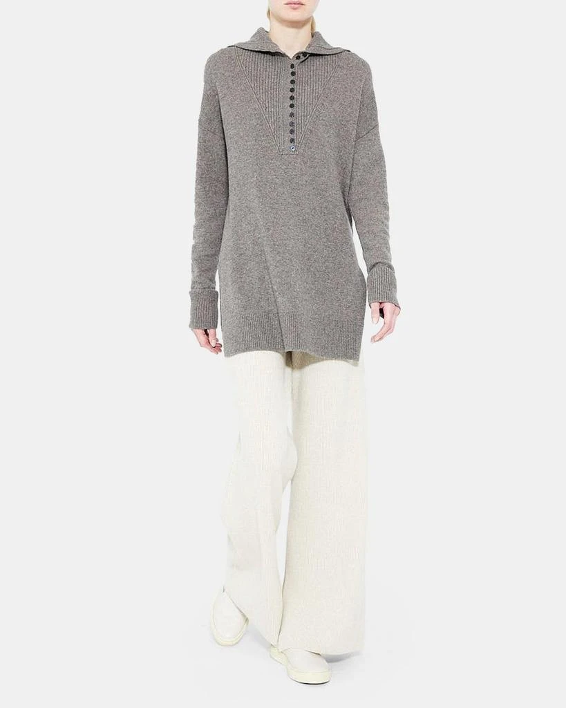 商品Theory|Button Turtleneck Sweater in Cashmere,价格¥948,第2张图片详细描述