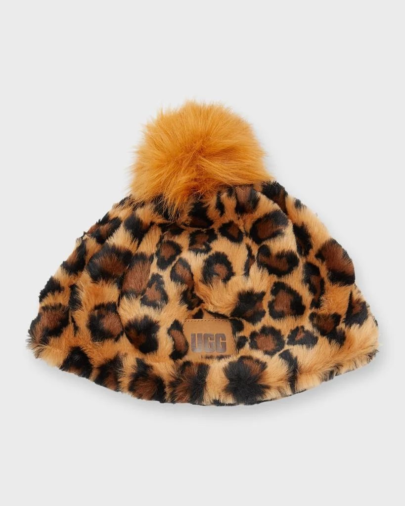 商品UGG|Faux Fur Beanie w/ Pom,价格¥615,第1张图片