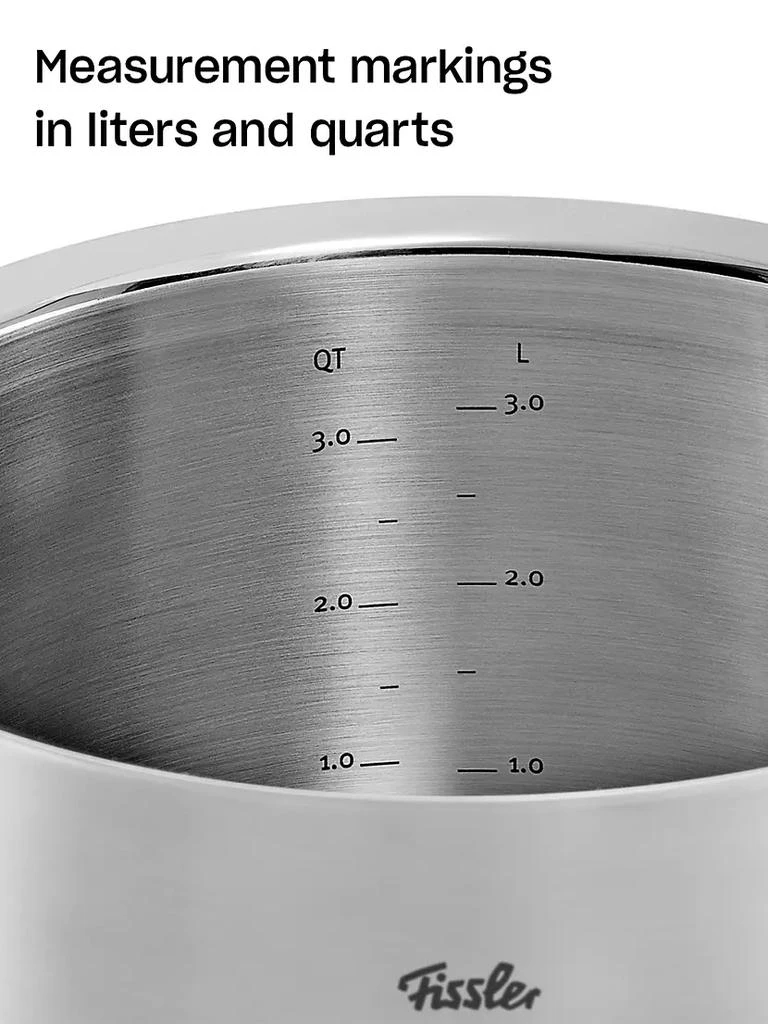 商品Fissler|Original-Profi 1.5-Quart Stainless Steel Sauce Pan,价格¥1349,第3张图片详细描述