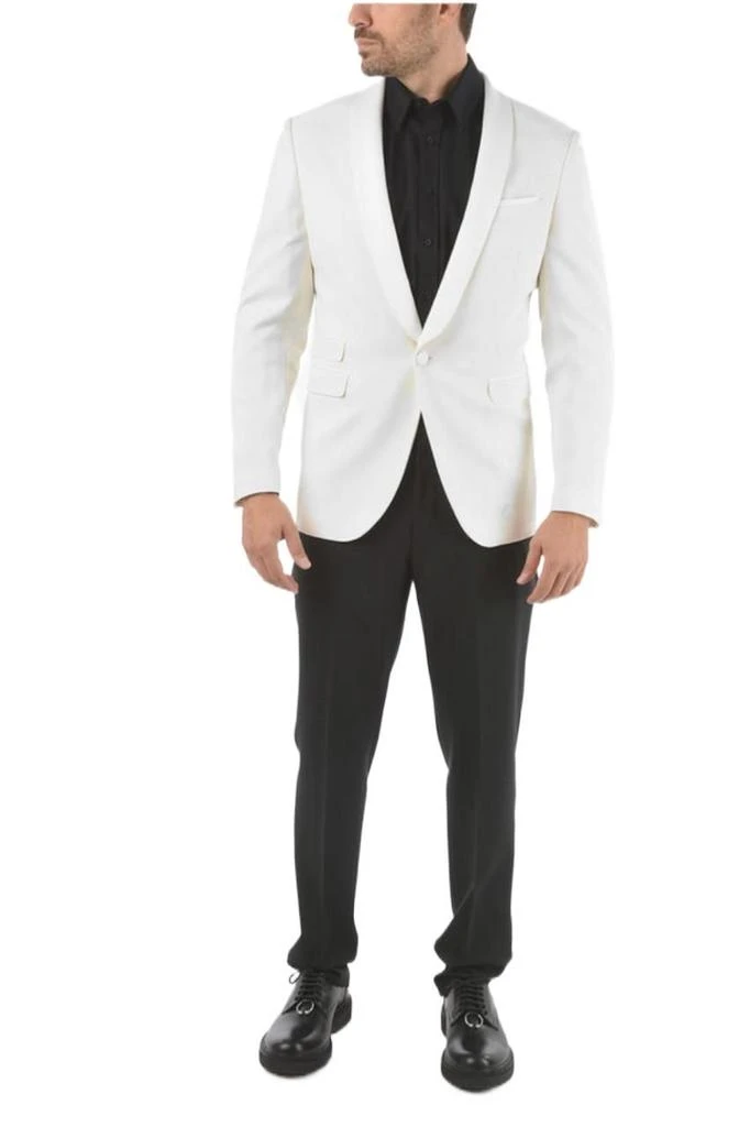 商品Neil Barrett|Neil Barrett Men&#39;s  White Other Materials Blazer,价格¥6672,第4张图片详细描述