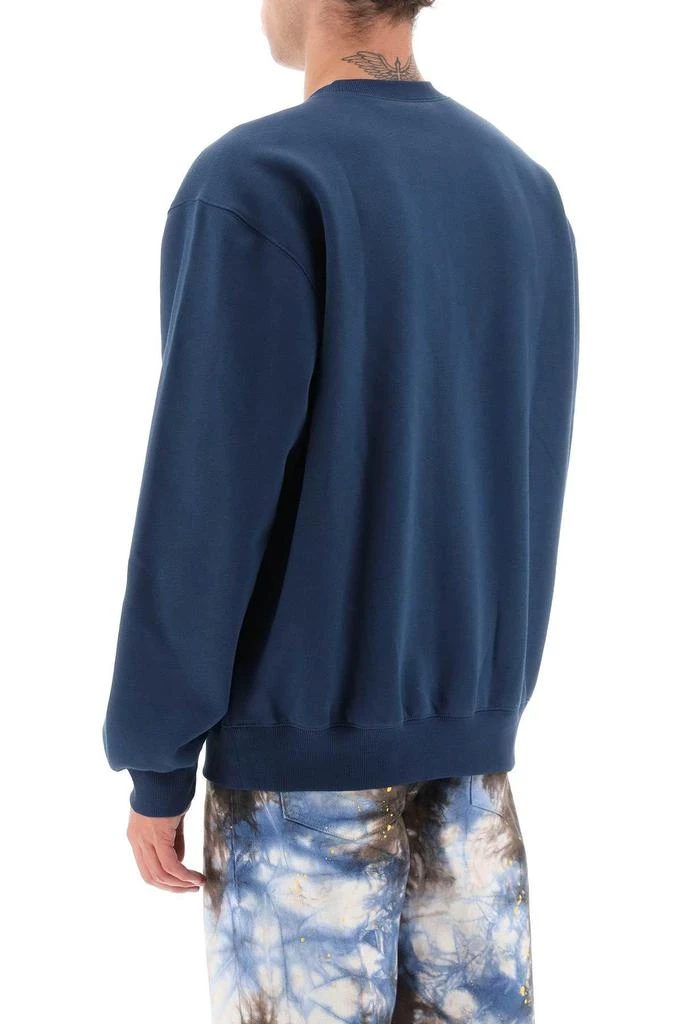 商品Carhartt WIP|Crew-neck sweatshirt with logo embroidery,价格¥386,第4张图片详细描述