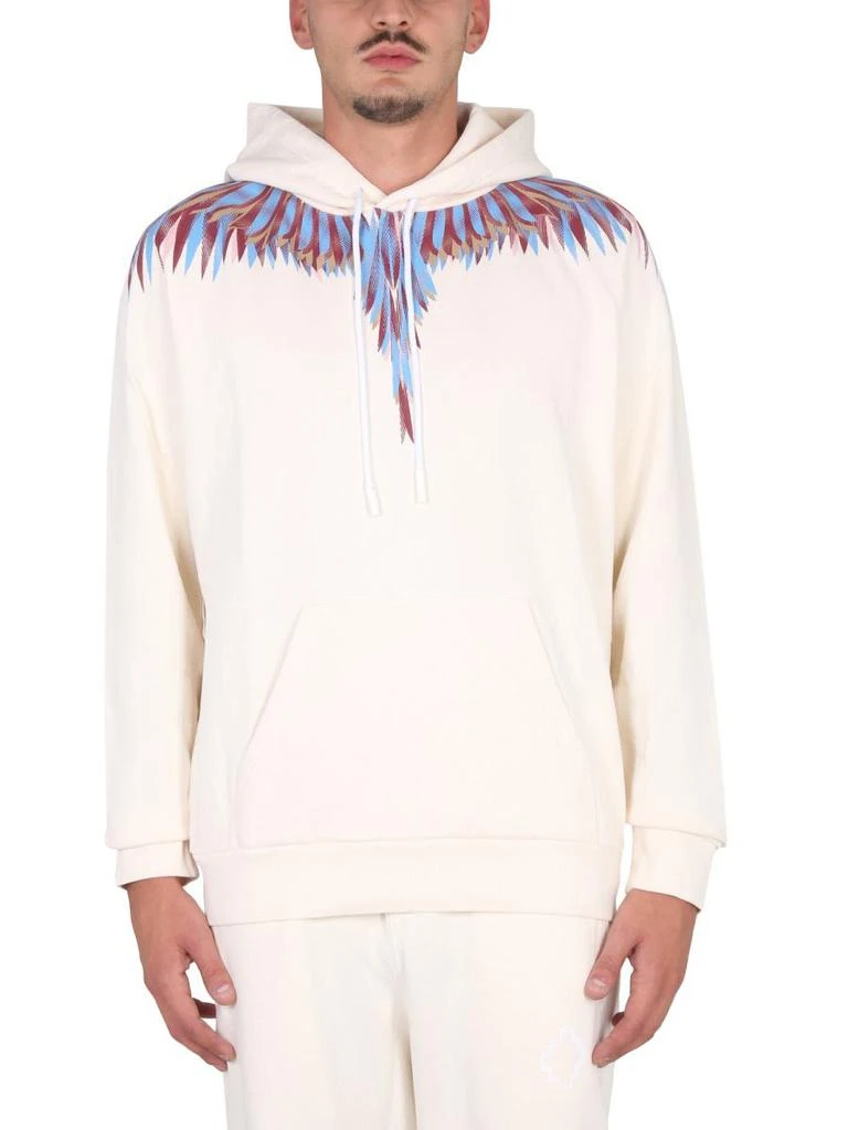 商品Marcelo Burlon|MARCELO BURLON COUNTY OF MILAN HOODIE,价格¥2230,第1张图片