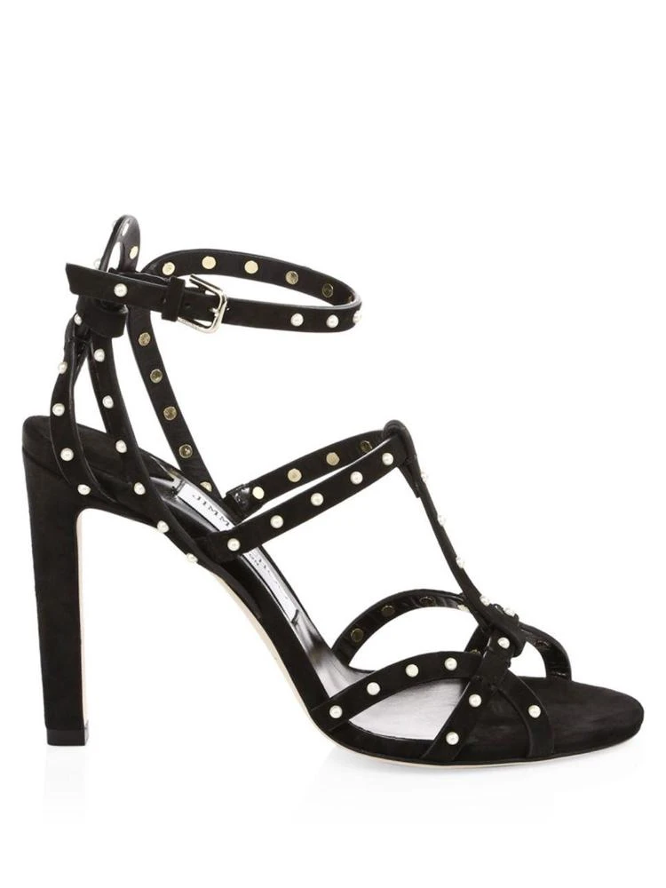 商品Jimmy Choo|Jimmy Choo - Beverly Strappy Stiletto Sandals,价格¥3883,第5张图片详细描述