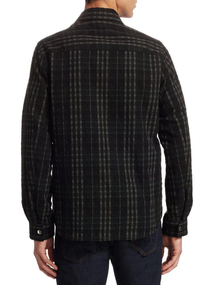 商品Theory|Tartan Zip Front Jacket,价格¥3455,第2张图片详细描述