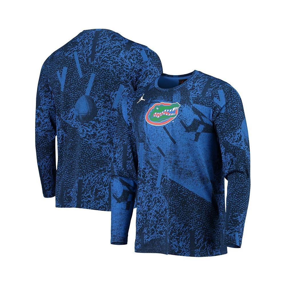男款 佛罗里达大学短吻鳄队 印花长袖T恤商品第1张图片规格展示