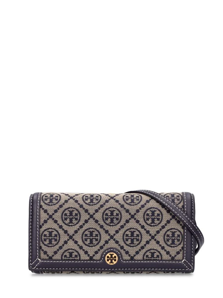 商品Tory Burch|T Monogram Jacquard Shoulder Bag,价格¥2668,第1张图片