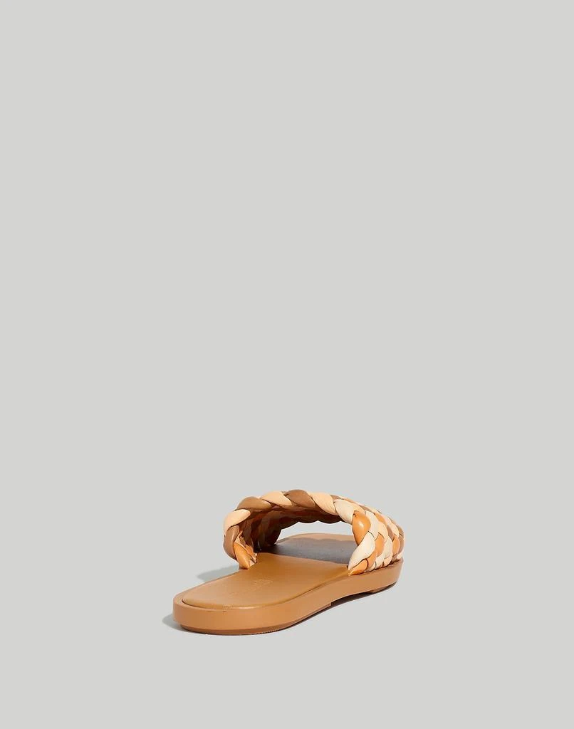 商品Madewell|The Suzi Slide Sandal in Multi Woven Leather,价格¥207,第3张图片详细描述