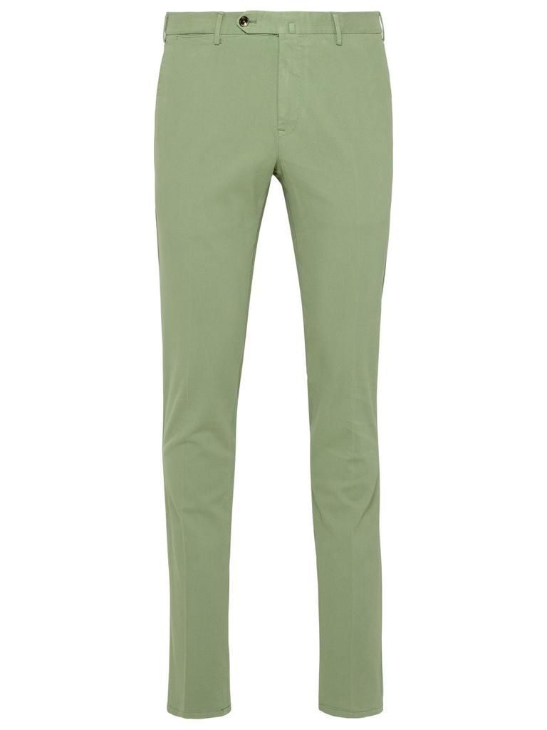 Pt01 Men's  Green Cotton Pants商品第1张图片规格展示
