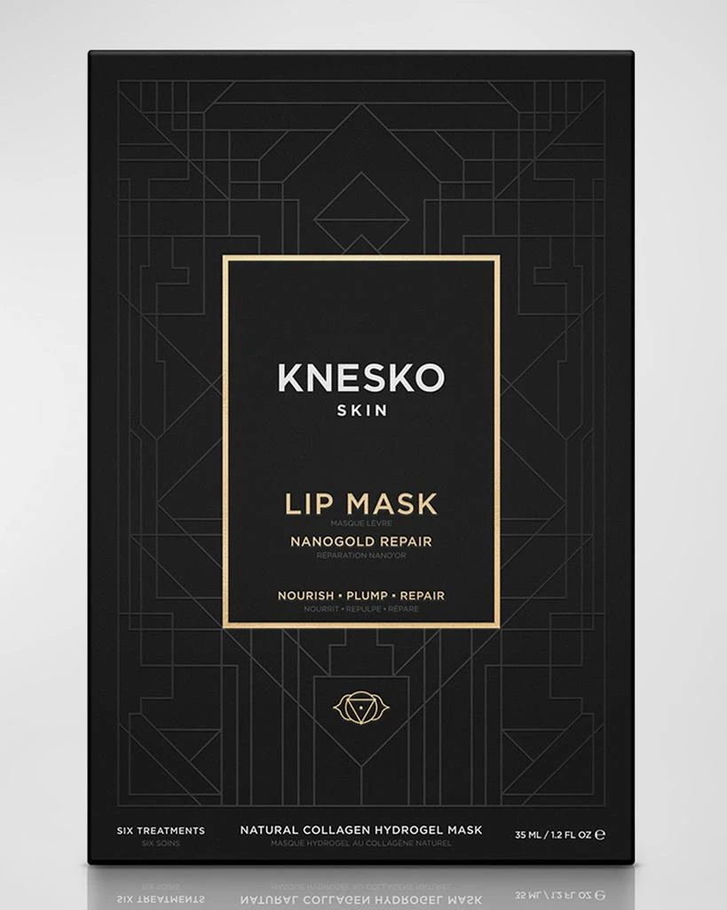商品Knesko Skin|Nanogold Repair Lip Mask (6 Treatments),价格¥542,第4张图片详细描述
