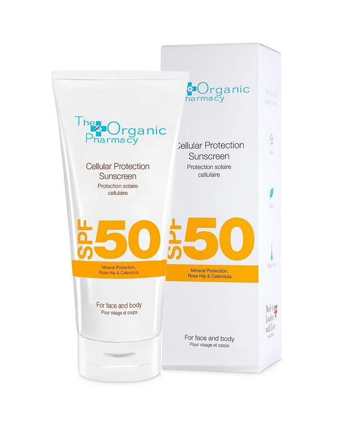商品The Organic Pharmacy|Cellular Protection Sun Cream SPF 50,价格¥516,第2张图片详细描述
