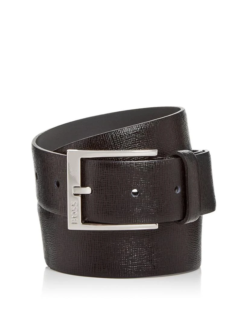 商品Hugo Boss|Men's Clo Embossed Leather Belt,价格¥514,第1张图片