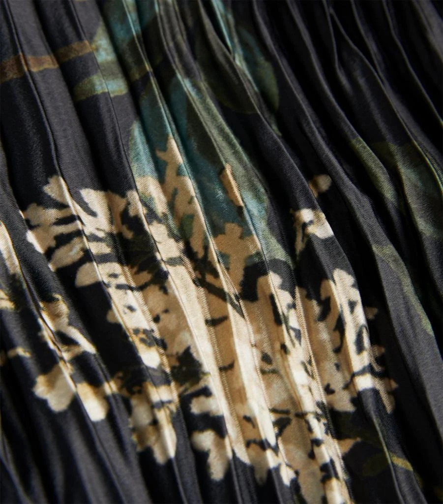 商品Vince|Pleated Floral Midi Dress,价格¥5154,第5张图片详细描述