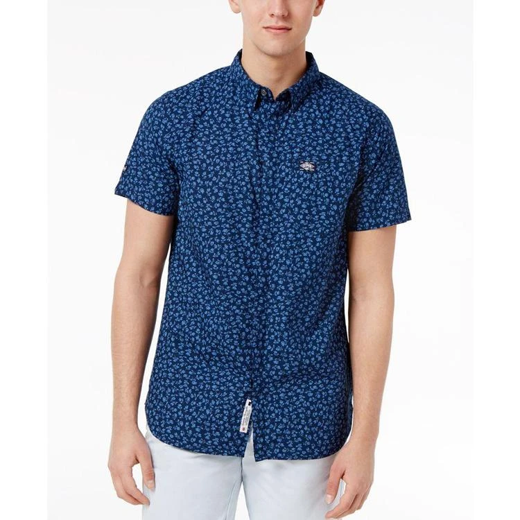 商品Superdry|Men's Floral Cotton Shirt,价格¥142,第1张图片