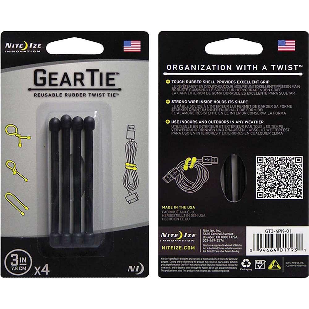 商品Nite Ize|Nite Ize Gear Tie Reusable Rubber Twist Tie - 3IN,价格¥37,第5张图片详细描述