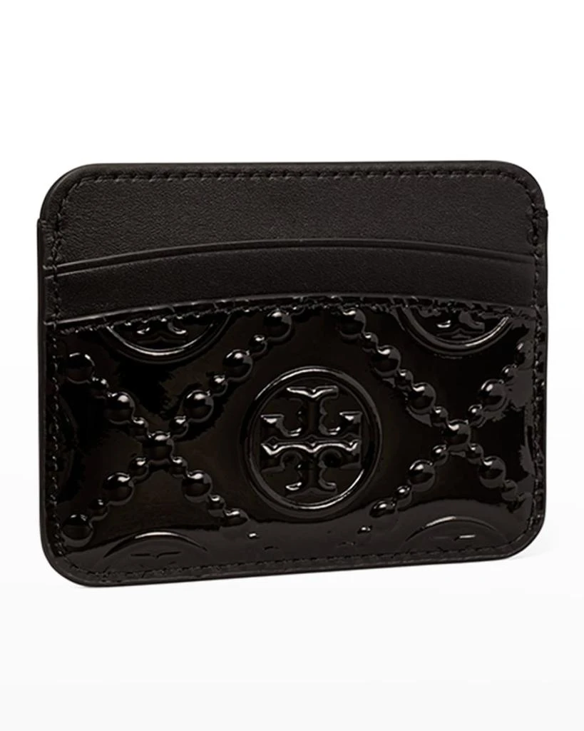 商品Tory Burch|T Monogram Patent Leather Card Case,价格¥684,第2张图片详细描述