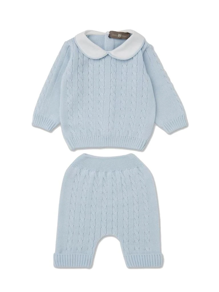 商品Little Bear|Blue Wool Baby Suit,价格¥1263,第1张图片