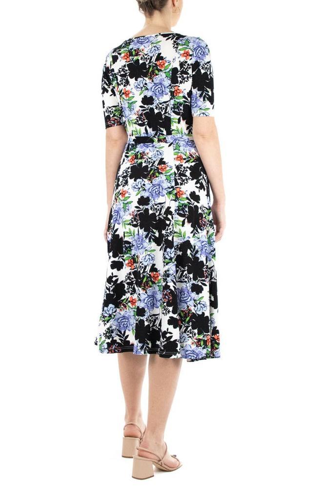 商品Nina Leonard|Sylvia Stretch Crepe Midi Dress,价格¥222,第4张图片详细描述