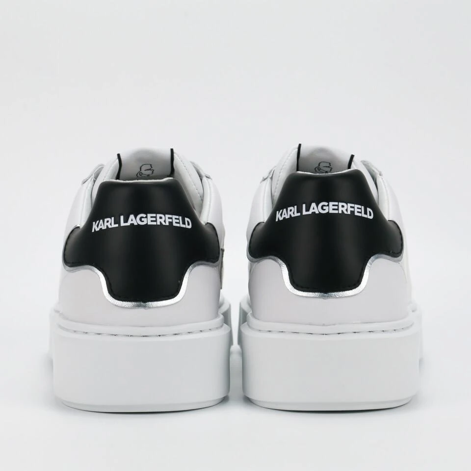 商品Karl Lagerfeld Paris|KARL LAGERFELD PUFFA STRAP LEATHERTRAINERS,价格¥389,第3张图片详细描述