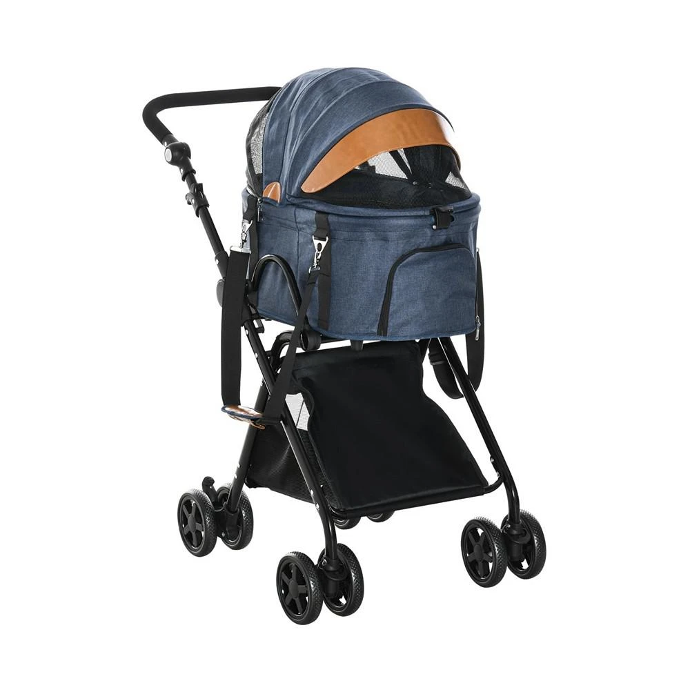 商品PawHut|Foldable Pet Carrier/Removable Bag for Kittens & Puppies, Black,价格¥1005,第1张图片