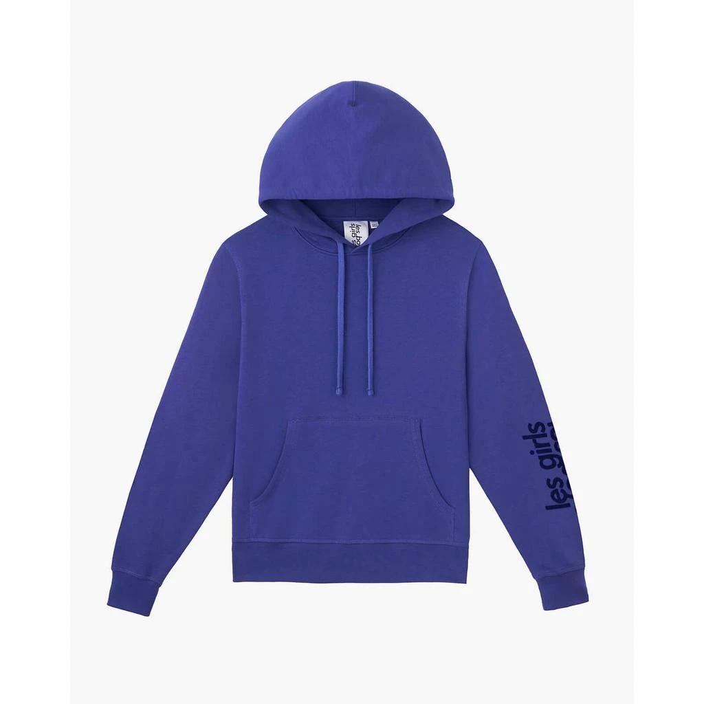 商品The Hut|Les Girls Les Boys Women's Loopback Slim Hoody - Blue,价格¥333,第1张图片