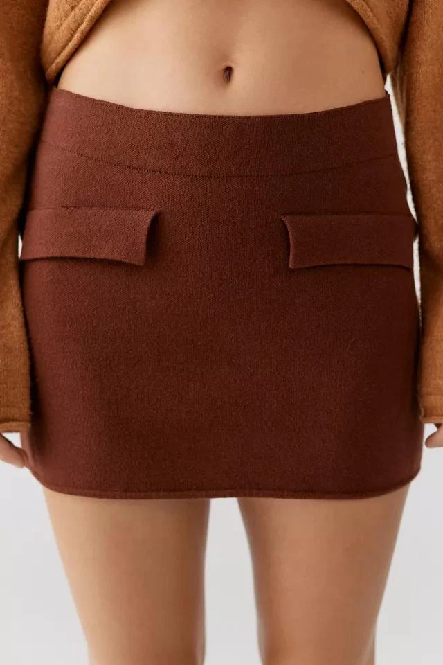 商品Urban Outfitters|UO Paige Knit Sweater Mini Skirt,价格¥76,第4张图片详细描述