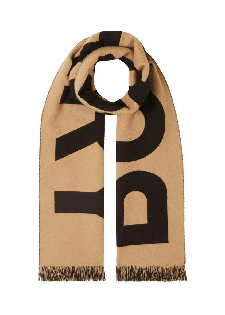 商品Burberry|巴宝莉 logo羊毛流苏围巾,价格¥2664,第1张图片