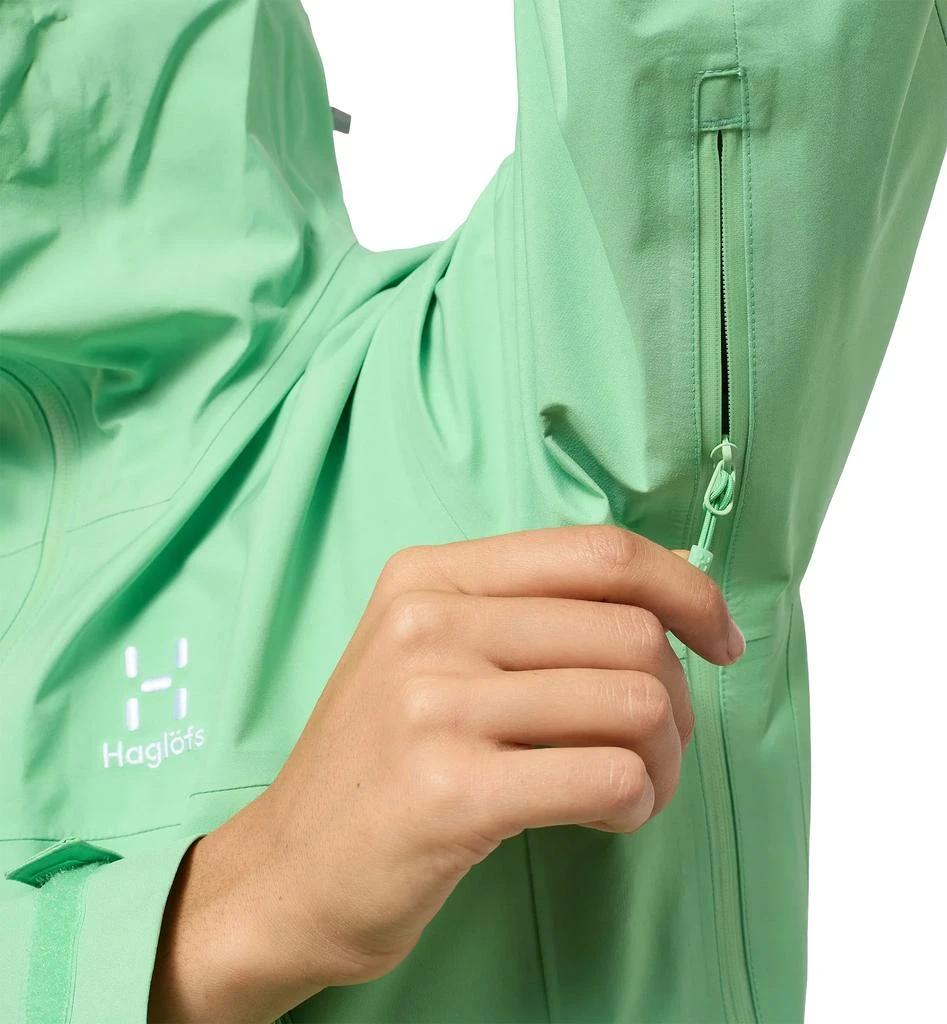商品Haglofs|Front Proof Jacket - Women's,价格¥1315,第5张图片详细描述