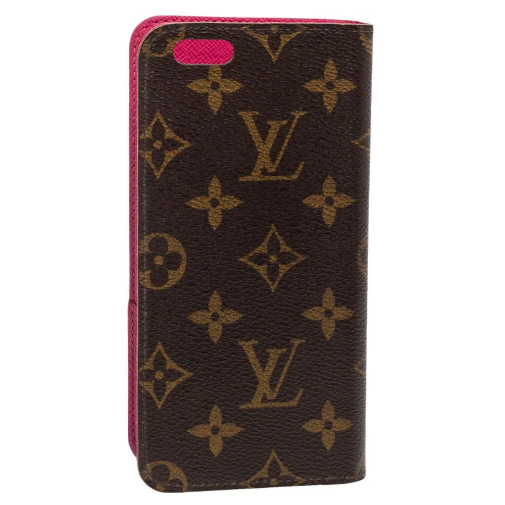 商品[二手商品] Louis Vuitton|Louis Vuitton Monogram Canvas iPhone 6 Plus Folio,价格¥1440,第4张图片详细描述