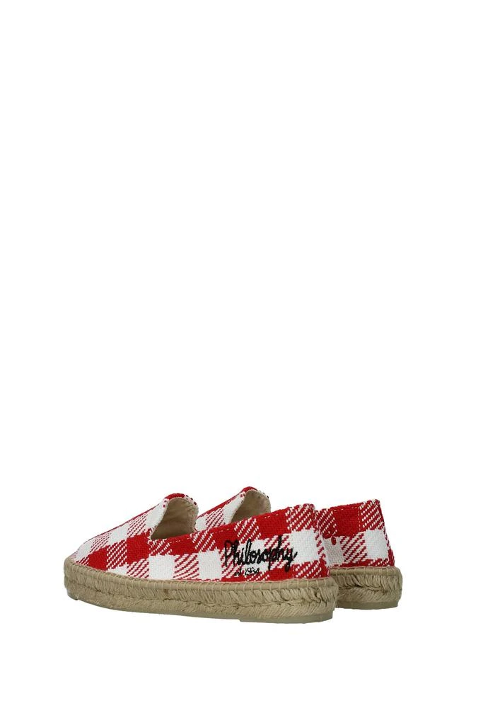 商品MANEBÍ|Espadrilles philosophy Fabric Red White,价格¥700,第4张图片详细描述